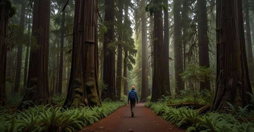 Hike Armstrong Redwoods.
